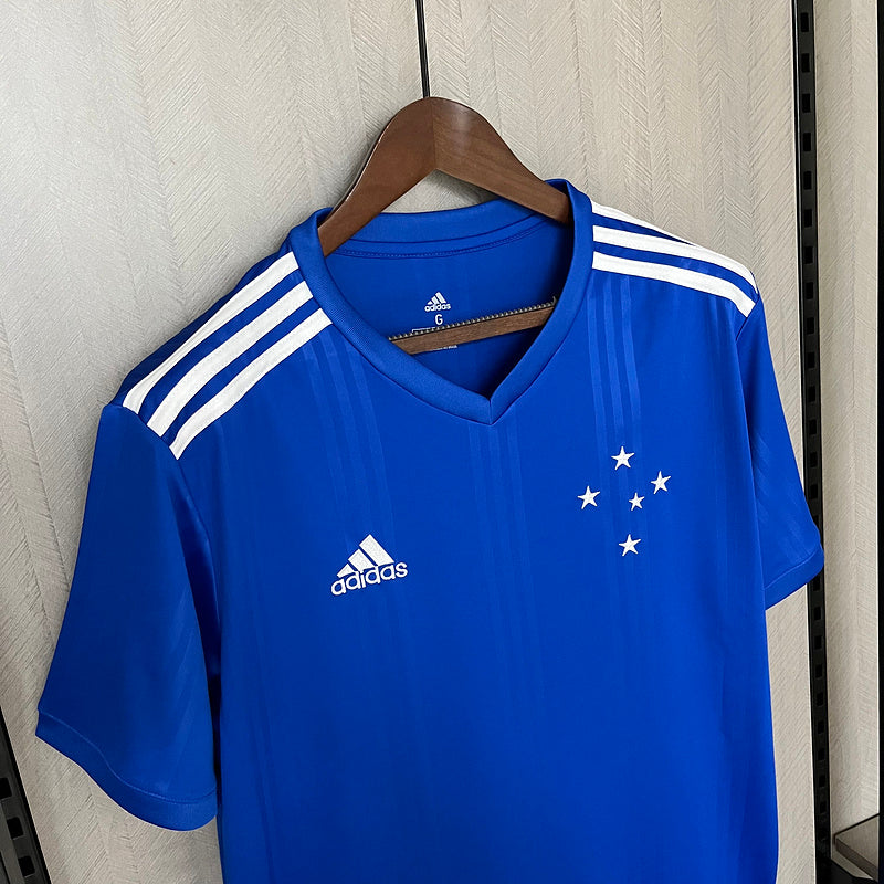 Camisa Cruzeiro Retrô 20/21 Torcedor - Azul