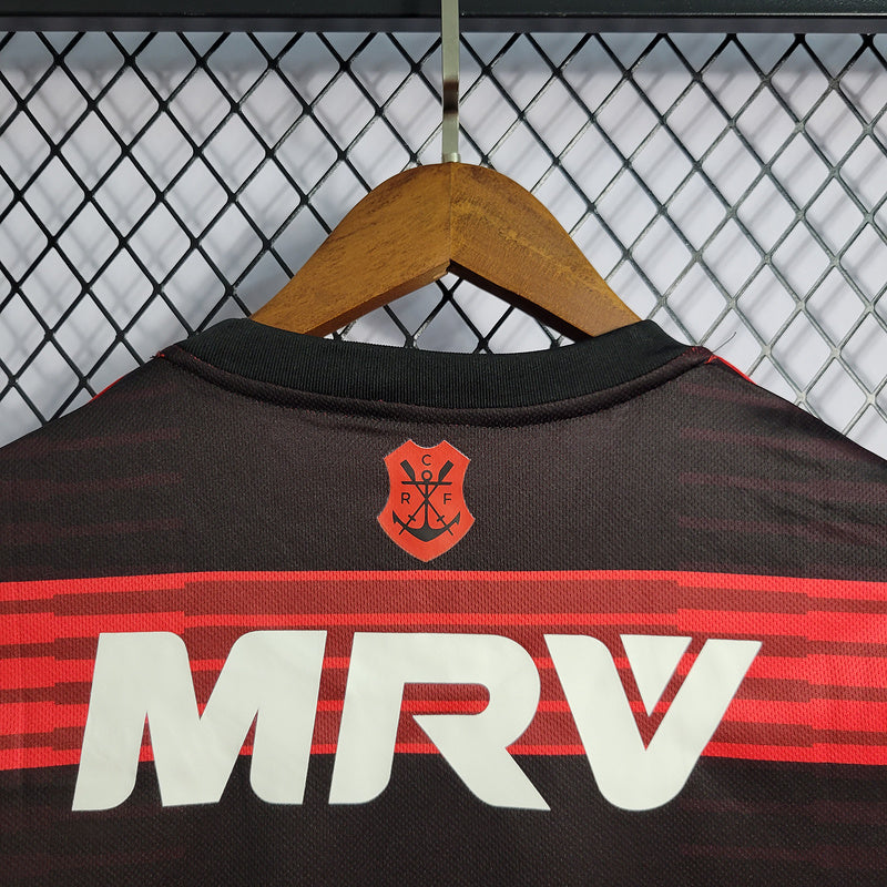 Camisa Flamengo Retrô 2018/2019 Vermelha e Preta - Adidas