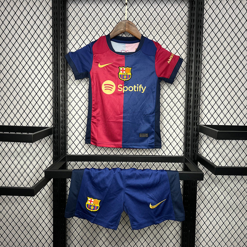 Conjunto Infantil Barcelona I 24/25 Unissex