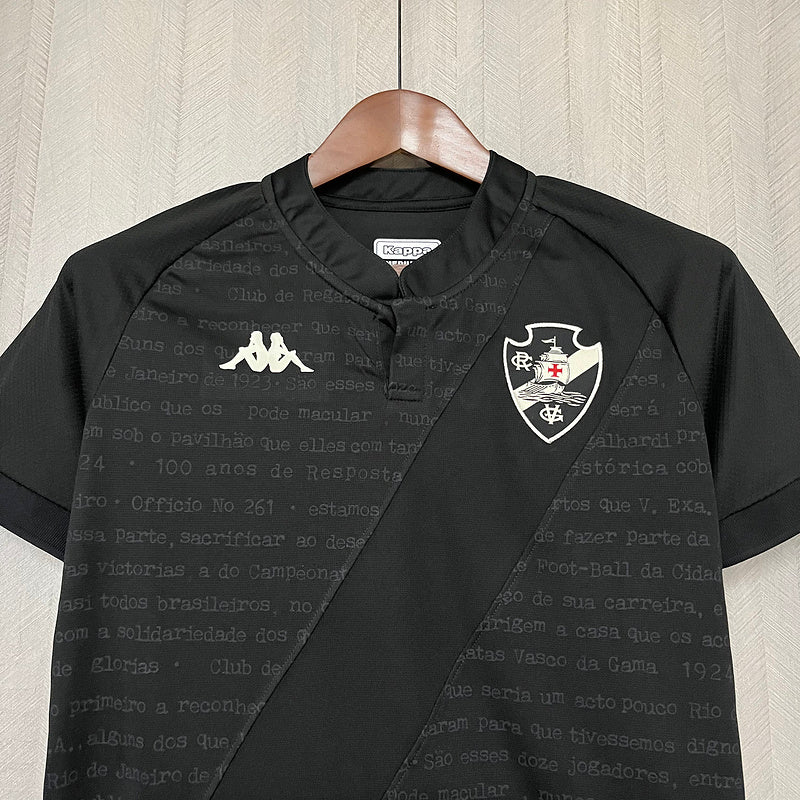 Camisa Vasco da Gama - Preta (24/25) - Feminina