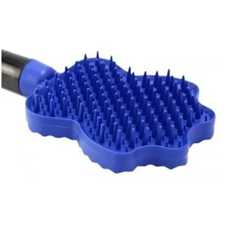 Escova Silicone Pet 3 Em 1 Tira Pelos Massageadora Higiênica