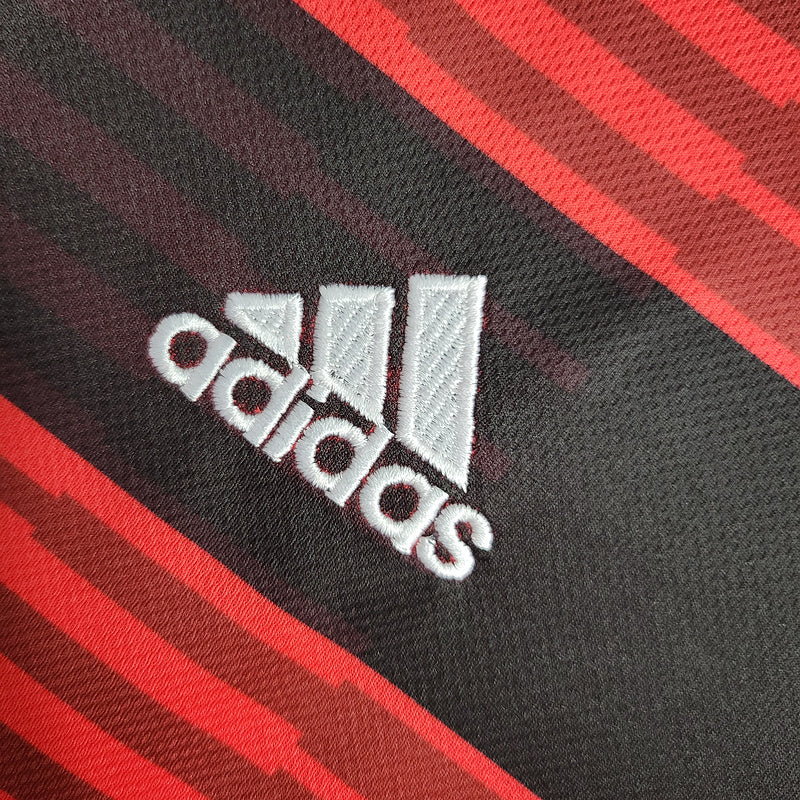 Camisa Flamengo Retrô 2018/2019 Vermelha e Preta - Adidas