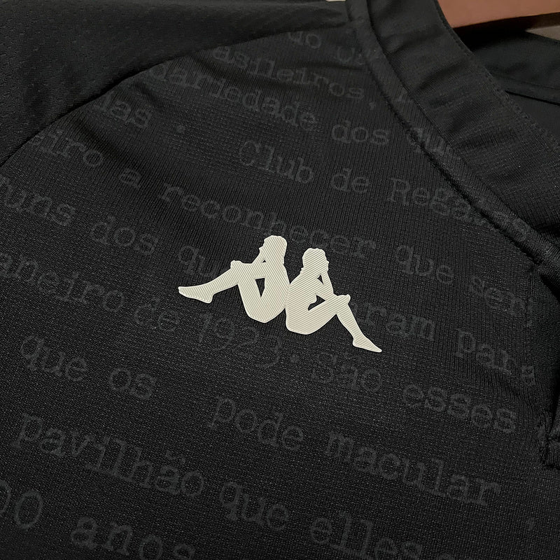 Camisa Vasco da Gama - Preta (24/25) - Feminina