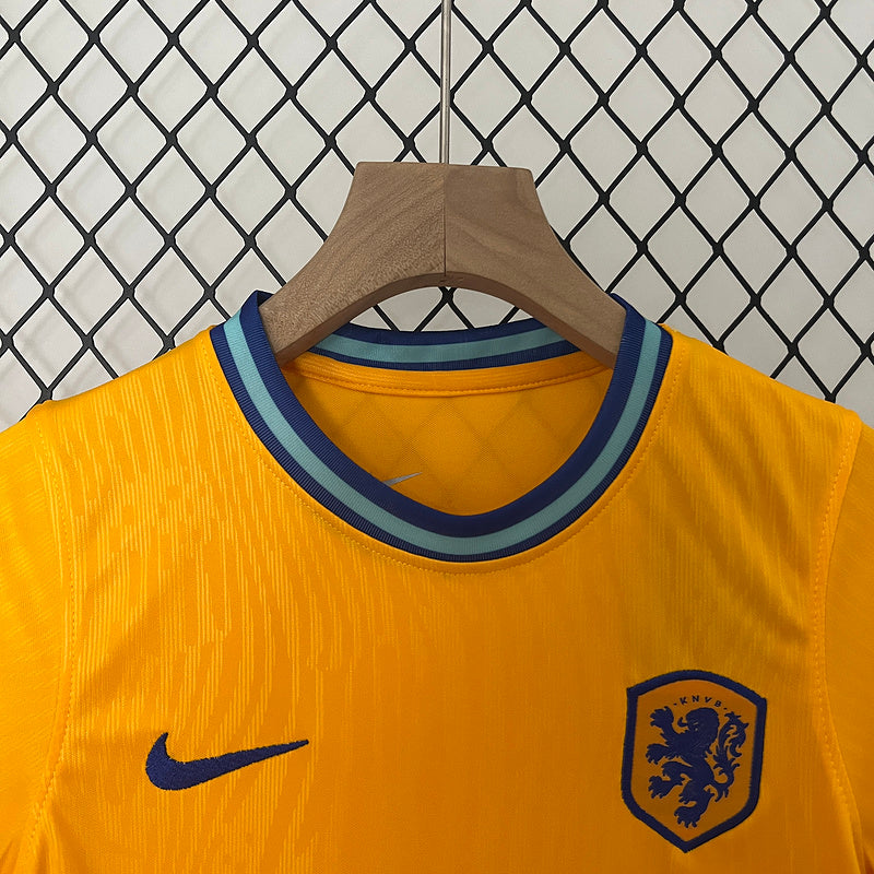 Kit Infantil Seleção da Holanda I 24/25 - Nike