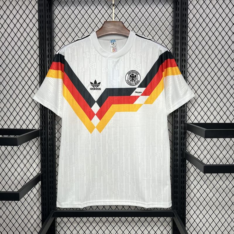 Camisa Alemanha Home 1990 Adidas Retrô