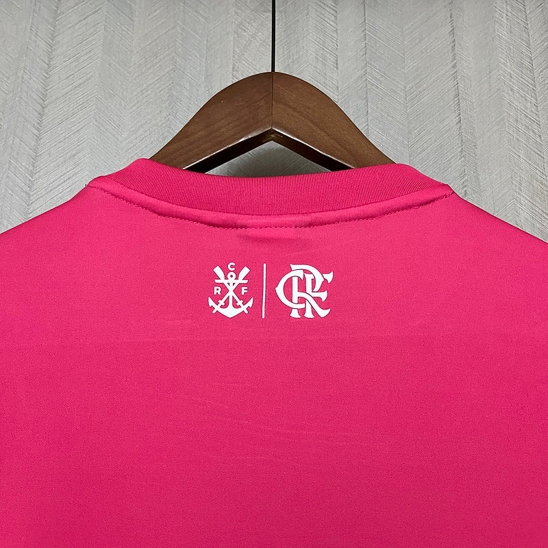 Camisa Flamengo Outubro Rosa - 24/25 - Feminina