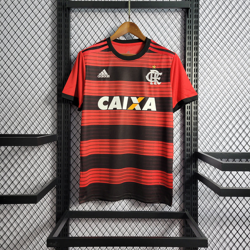 Camisa Flamengo Retrô 2018/2019 Vermelha e Preta - Adidas