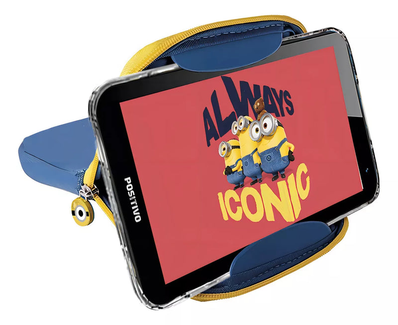 Tablet Positivo Twist Tab Minions 2/64GB Com Capa e Bolsa de Transporte