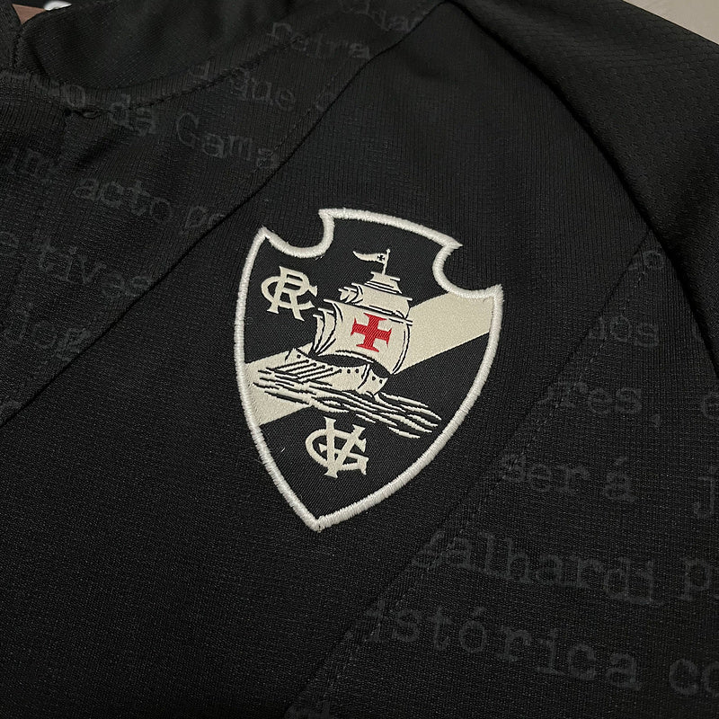 Camisa Vasco da Gama - Preta (24/25) - Feminina