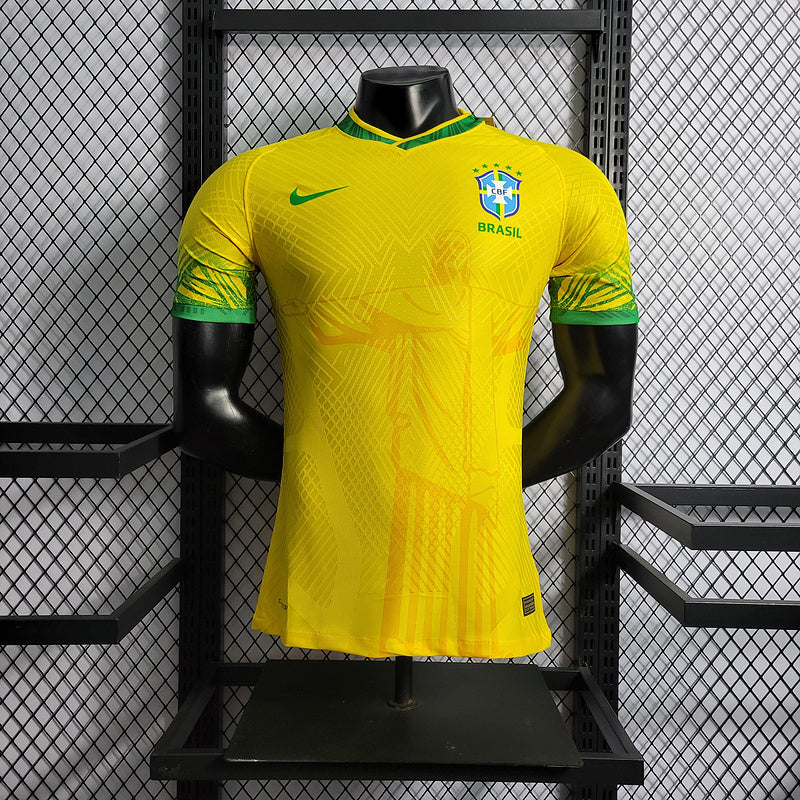 Camisa Seleção Brasileira Amarela Edição Especial 22/23 - Versão Jogador