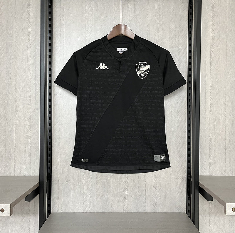 Camisa Vasco da Gama - Preta (24/25) - Feminina