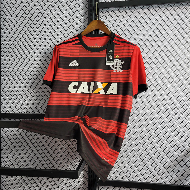 Camisa Flamengo Retrô 2018/2019 Vermelha e Preta - Adidas