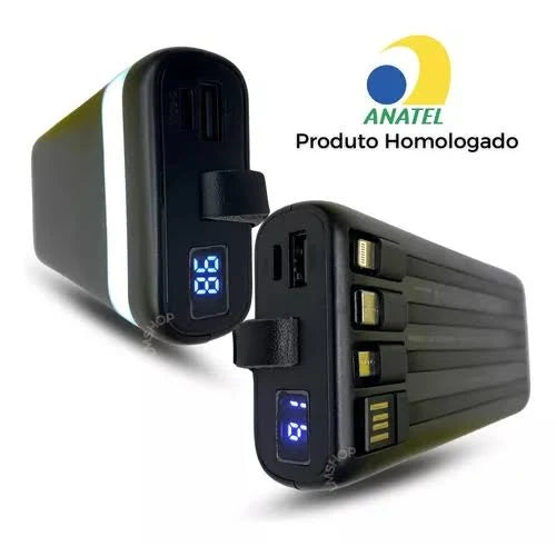 Carregador Portátil Power Bank 20.000mah Hmaston